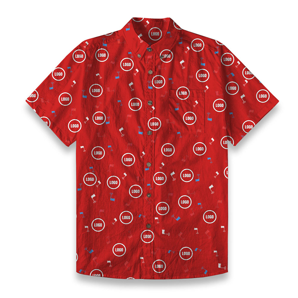 Custom Golfer Men's Hawaiian Premium Shirt 8